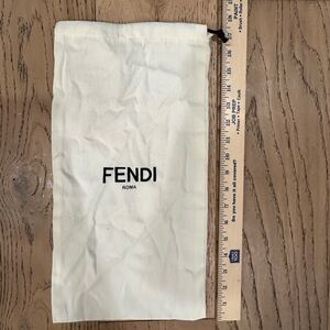 Fendi Dust Bag in Elegant Cream